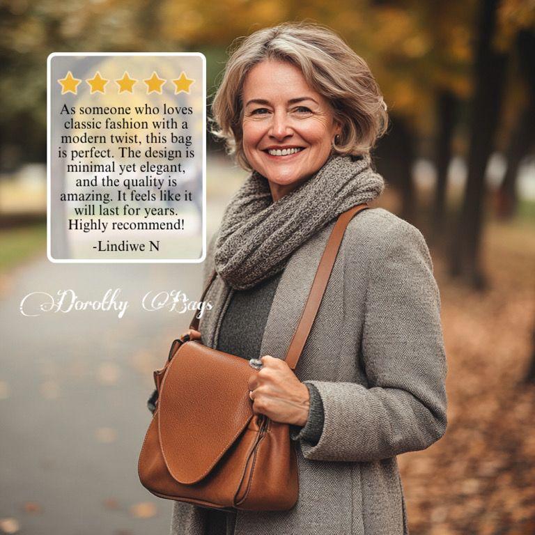 Amelia Retro Saddle Crossbody Bag