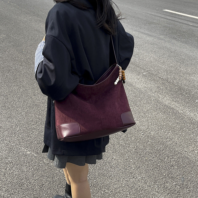 Clara - Women's Large-capacity Suede Shoulder Crossbody