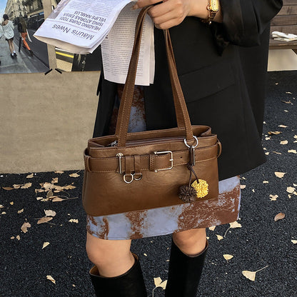 Orla - Belt Buckle Shoulder Bag