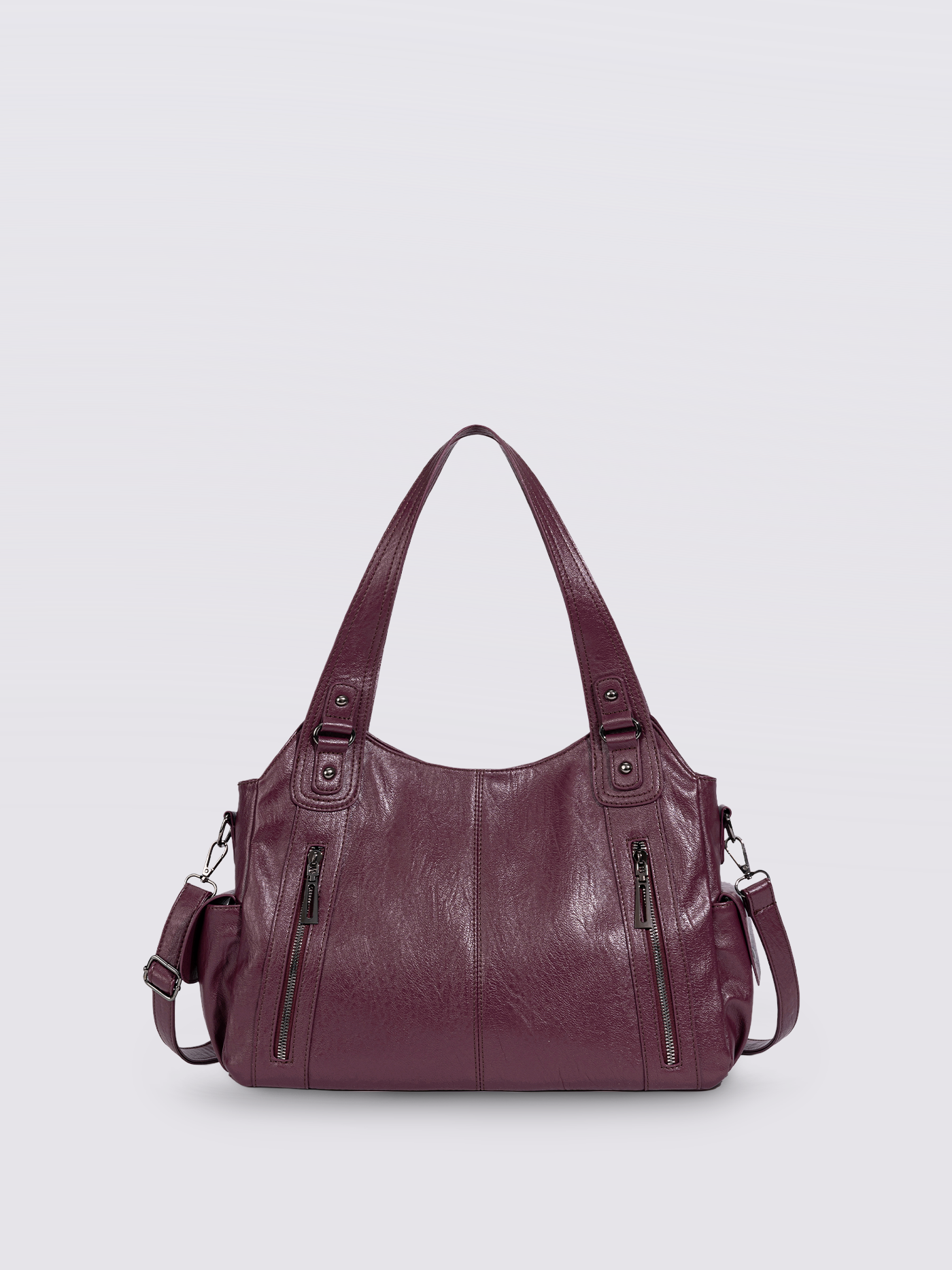 Classic Multi-Pocket Shoulder Bag – Stylish & Versatile for Everyday Use