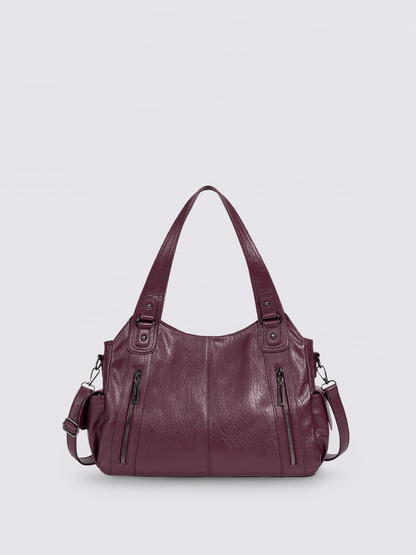 Classic Multi-Pocket Shoulder Bag – Stylish & Versatile for Everyday Use